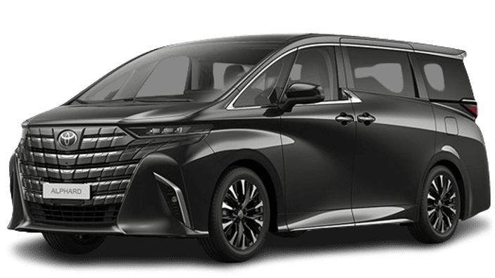 toyota alphard đen