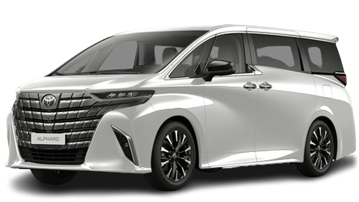 toyota alphard trắng
