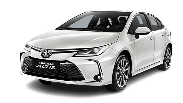 toyota altis trắng