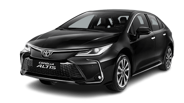 toyota altis đen