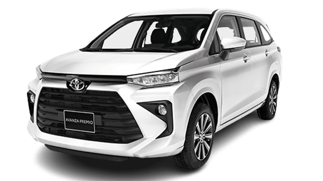toyota avanza trắng