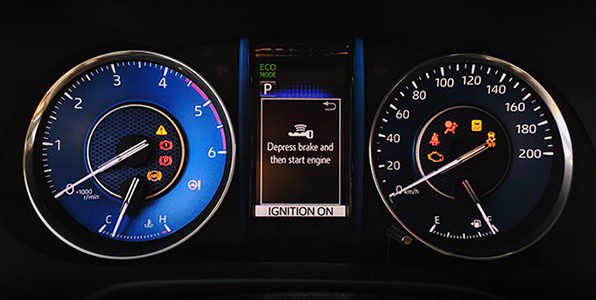 đồng hồ toyota fortuner