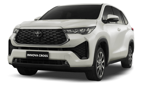 toyota innova cross trắng