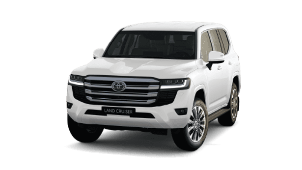 toyota land cruiser 300 trắng