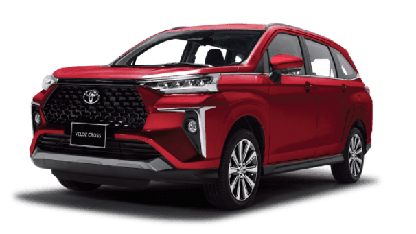toyota veloz cross đỏ