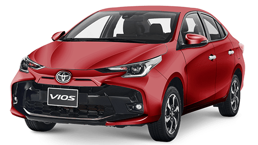 toyota vios đỏ