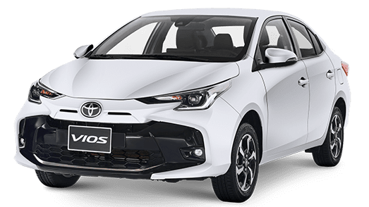 toyota vios trắng ngọc trai
