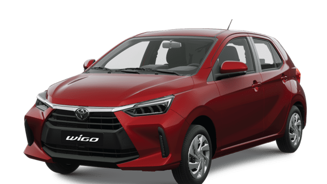 toyota wigo đỏ