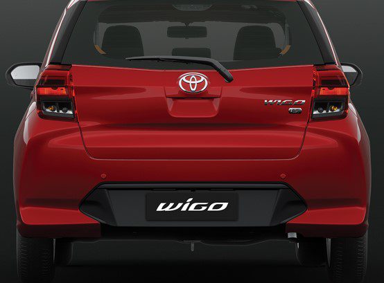 đuôi toyota wigo
