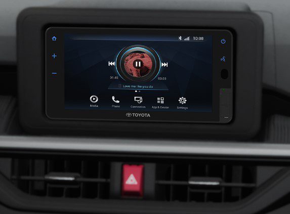 màn hình toyota wigo
