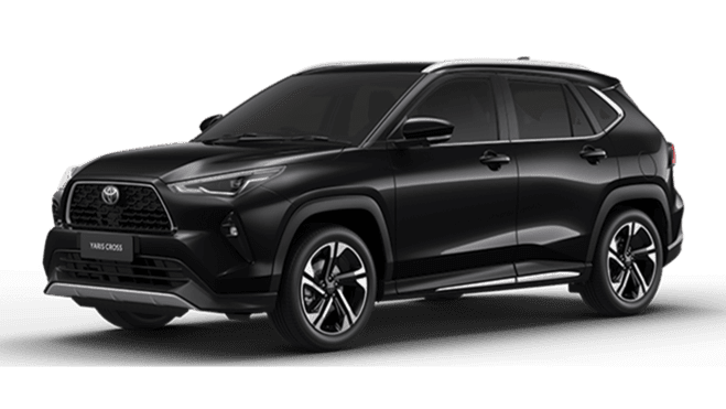 toyota yaris cross đen